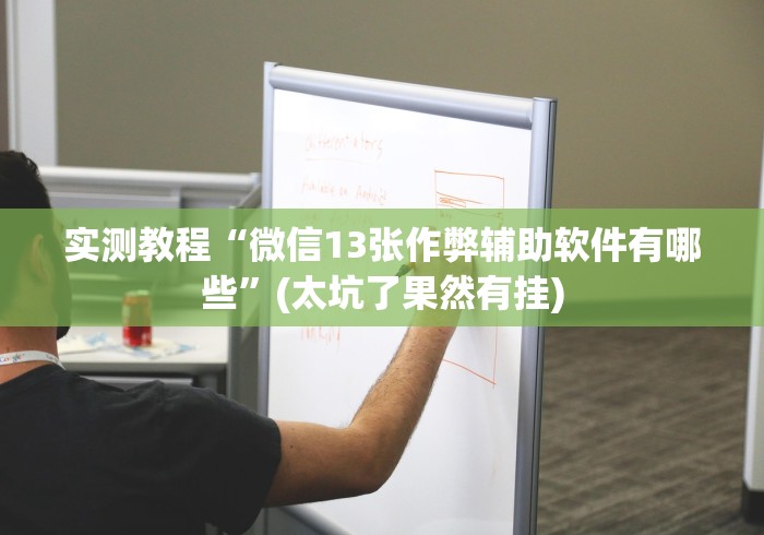 实测教程“微信13张作弊辅助软件有哪些”(太坑了果然有挂)