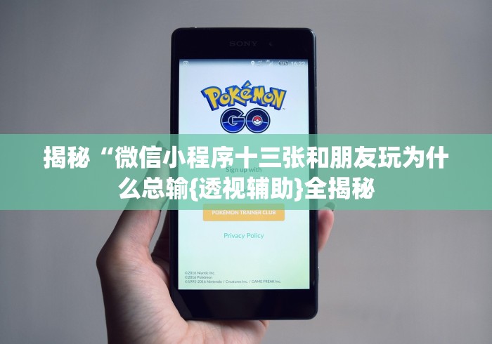 揭秘“微信小程序十三张和朋友玩为什么总输{透视辅助}全揭秘