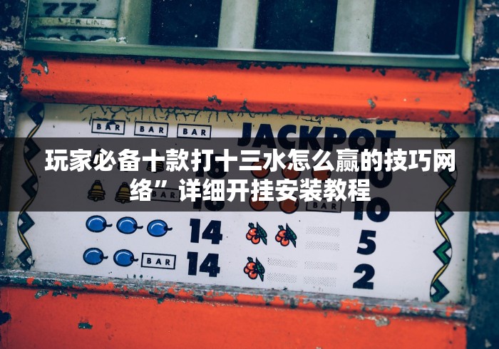 玩家必备十款打十三水怎么赢的技巧网络”详细开挂安装教程