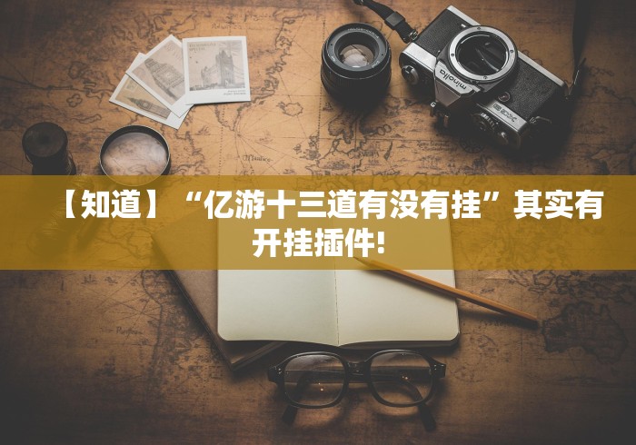 【知道】“亿游十三道有没有挂”其实有开挂插件!