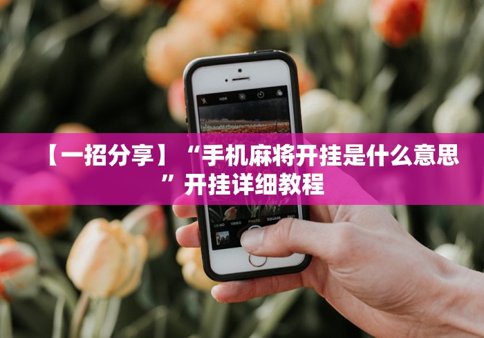 【一招分享】“手机麻将开挂是什么意思”开挂详细教程