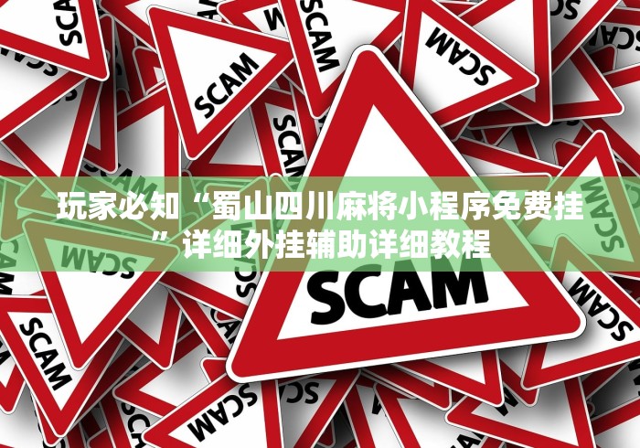 玩家必知“蜀山四川麻将小程序免费挂”详细外挂辅助详细教程