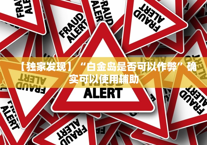 【独家发现】“白金岛是否可以作弊”确实可以使用辅助
