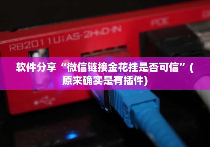 软件分享“微信链接金花挂是否可信	”(原来确实是有插件)