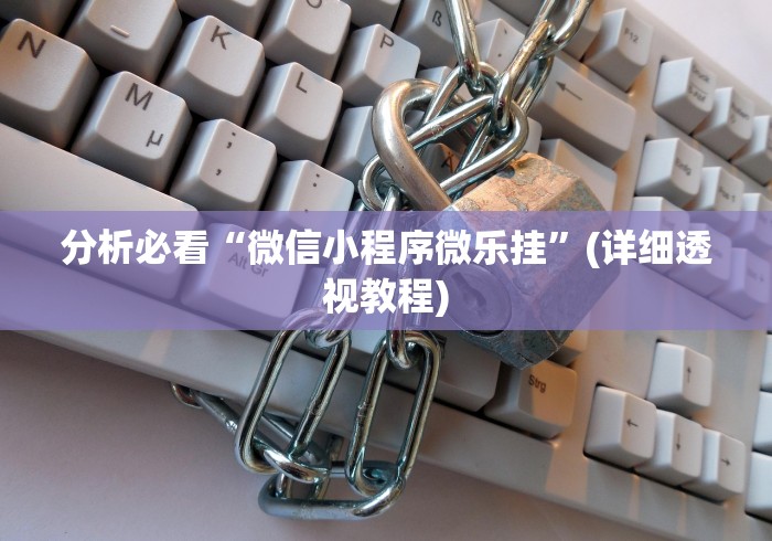 分析必看“微信小程序微乐挂	”(详细透视教程)
