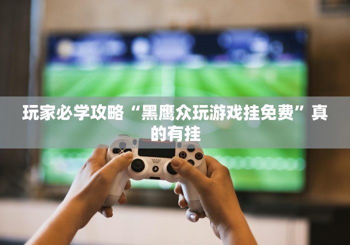 玩家必学攻略“黑鹰众玩游戏挂免费”真的有挂